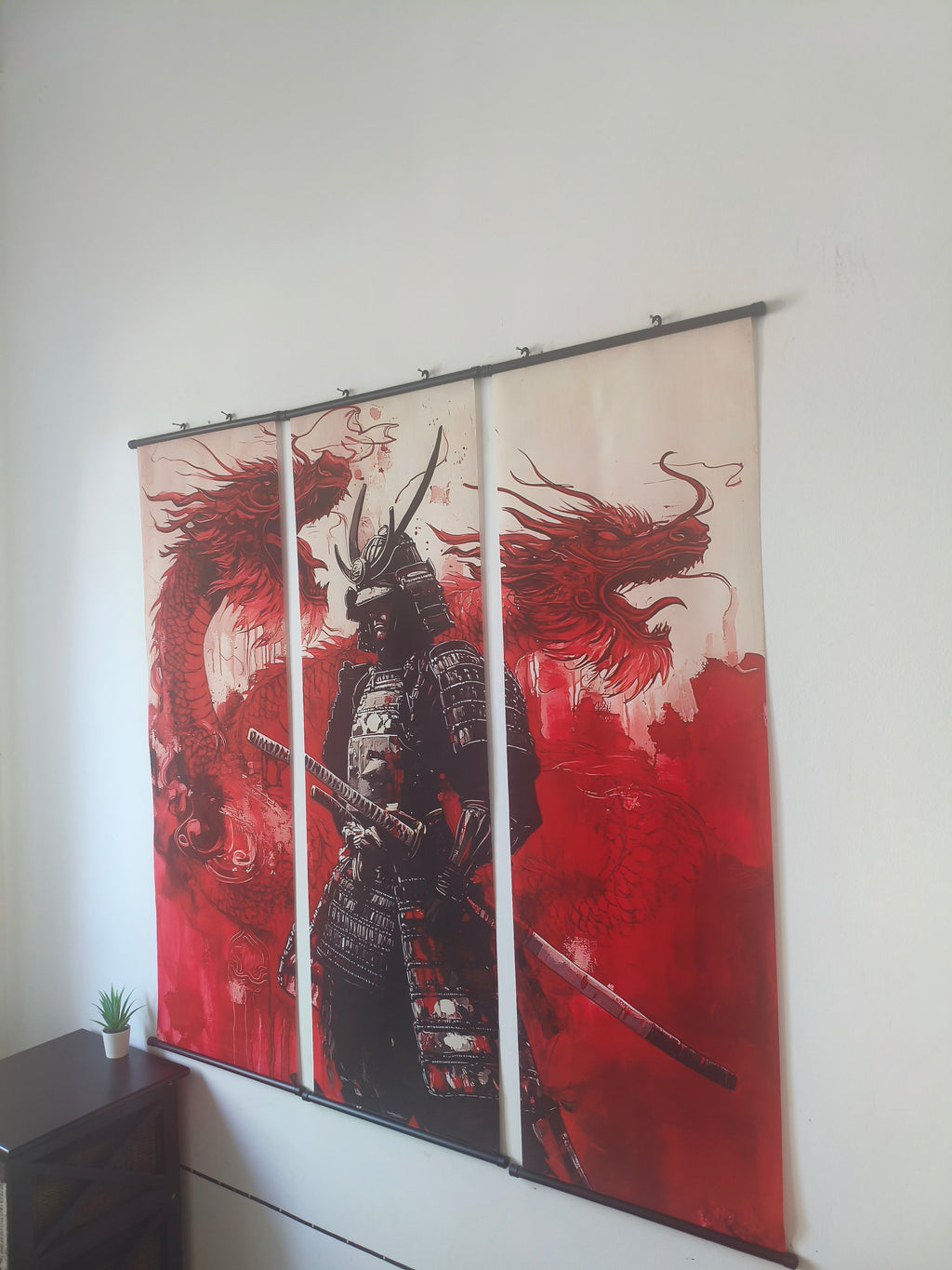 A sárkány szelleme Samurai fali kép (falitekercs)